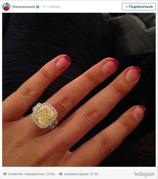 Игги Азалия, кольцо