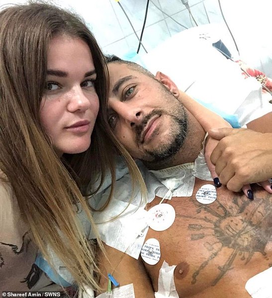 Британский военный в больнице