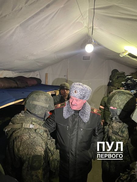 лукашенко полигон барановичи