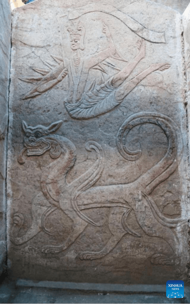 Гробниця, 5 століття, Китай, малюнки