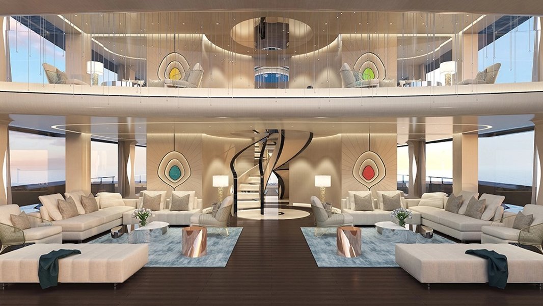 Gabriele Teruzzi, яхта, суперяхта, концепт яхты, бриллиант картье, бриллиант