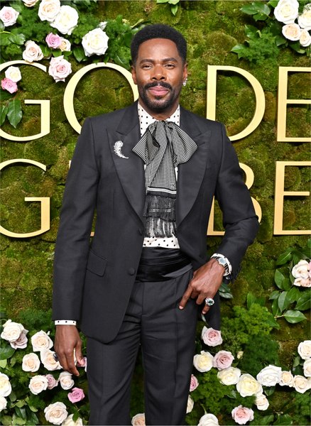 Колман Доминго Золотой глобус 2025, красная дорожка 2025, модные тенденции Золотого глобуса, звезды Голливуда