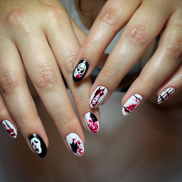 Тренди манікюру Геловіну 2021 — страшний нейл-арт
