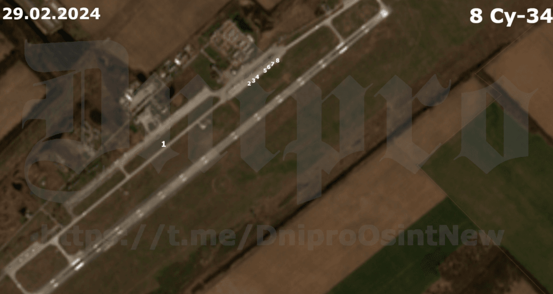 Аэродром Ханск было 8 самолетов