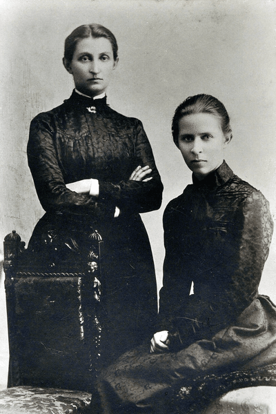 Леся Украинка и Ольга Кобылянская