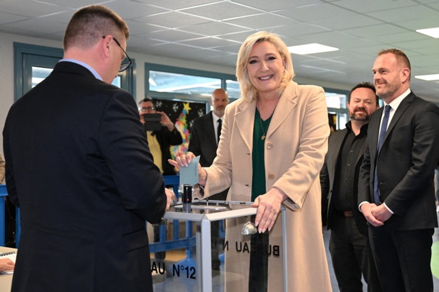 ле пен макрон, ле пен выборы, ле пен второй тур, ле пен выборы президента