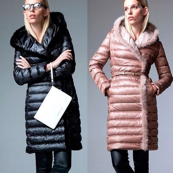 Стеганый пуховик 2020 фото