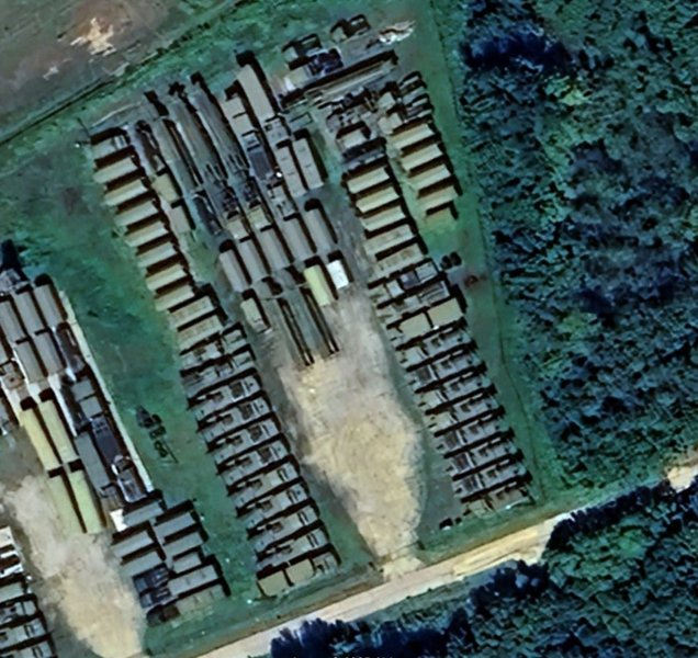 Хабаровський радіотехнічний завод. Супутникові знімки