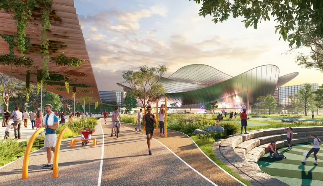 Проект міста, нове місто в США Проект міста, нове місто в США, місто майбутнього, нове місто посеред пустелі, екологічно чисте місто, Telosa City