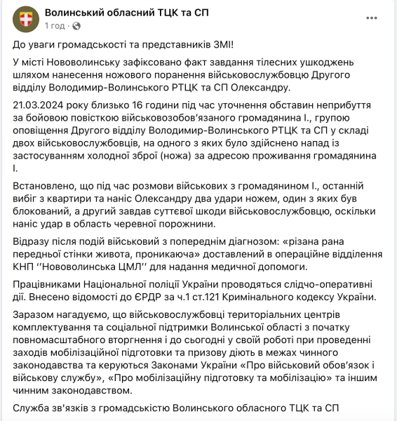 Публікація Facebook