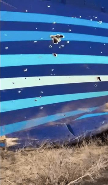 самолет Azerbaijan Airlines, разбился самолет