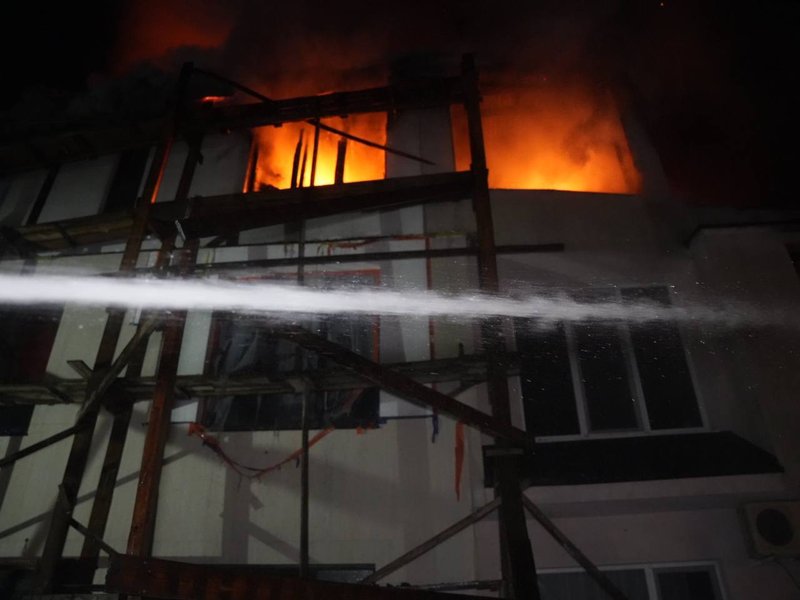 Последствия обстрела в Одессе 19 октября