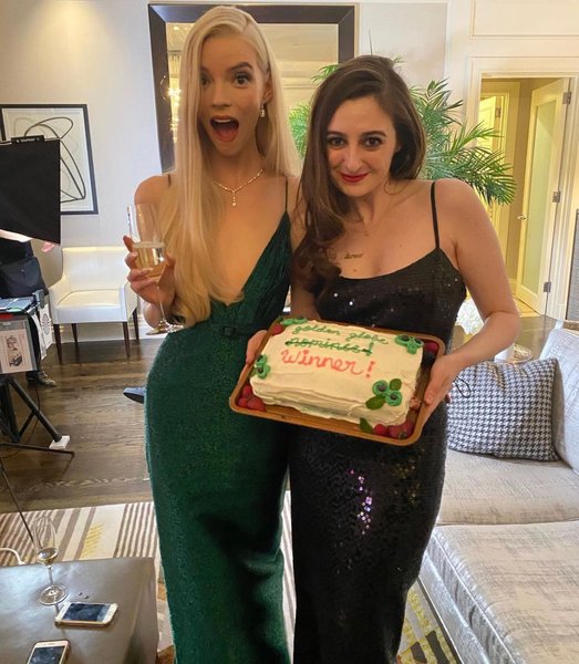 Аня Тейлор-Джой, Dior, золотой глобус