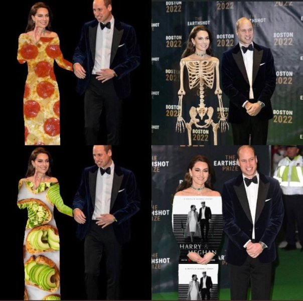 Платье Кейт Миддлтон стало мемом в сети (фото)