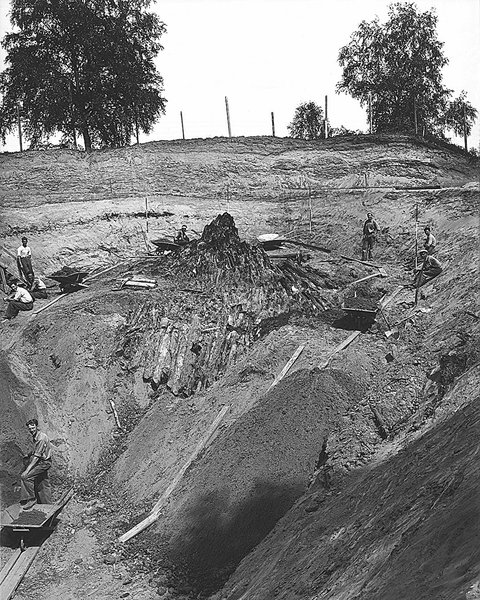 скандинавія курган