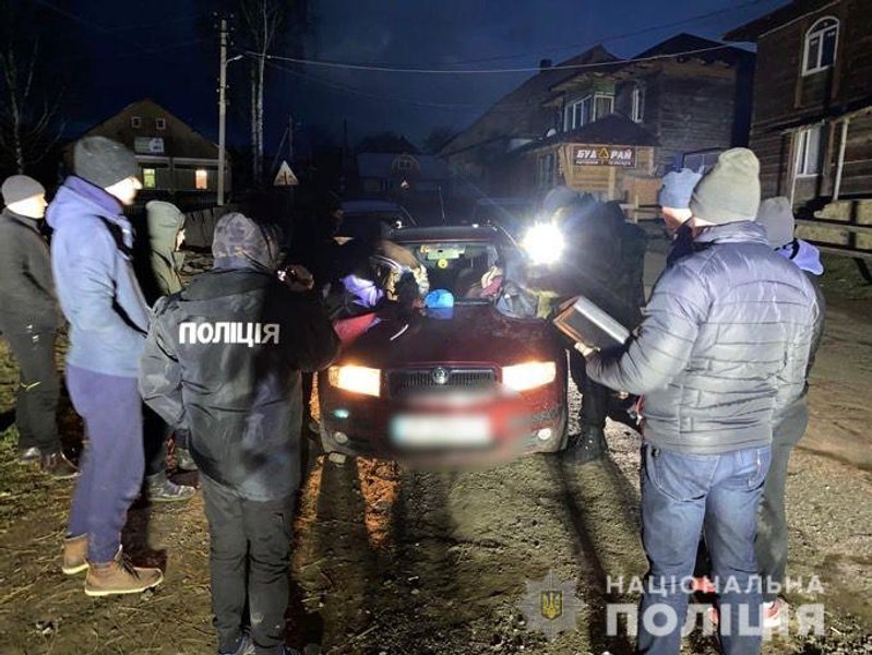 Банда пересечение граница военнообязанные полиция СБУ задержание