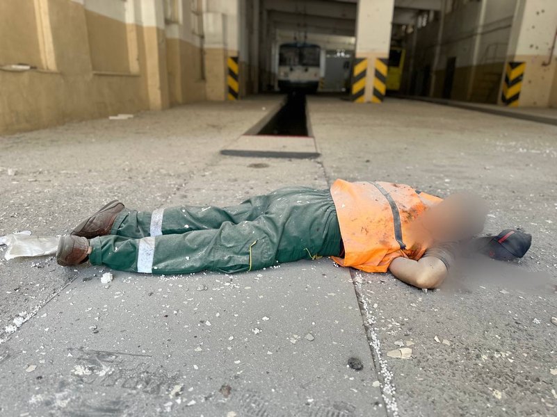 Наслідки обстрілу Херсона 23 червня