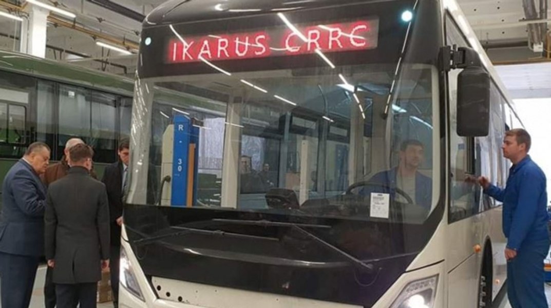 Новый электрический автобус "Икарус"