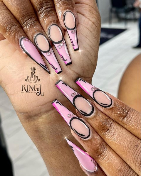 Comic Book Nails, ногти из комикса, 2-D ногти, 2-D маникюр, тренды маникюра, модный маникюр