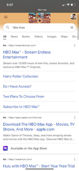 Apple, реклама в Google