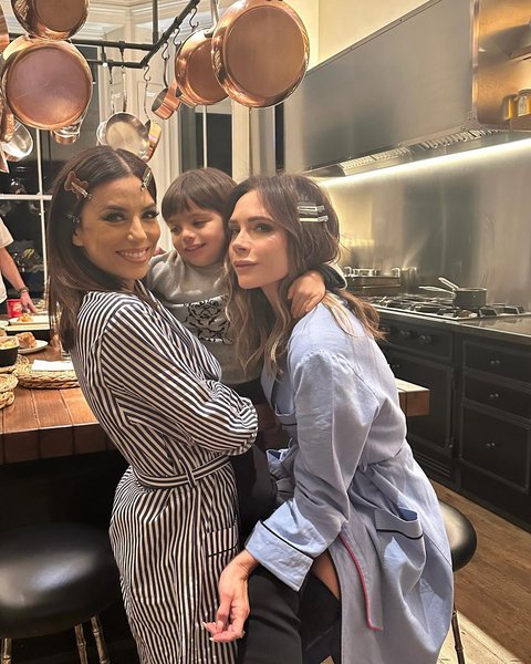 Ева Лонгория и Виктория Бекхэм