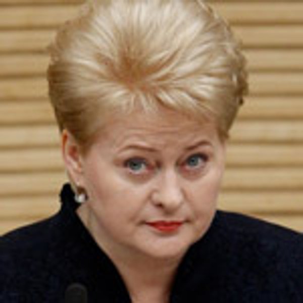 
Даля Грибаускайте
о греческом кризисе
