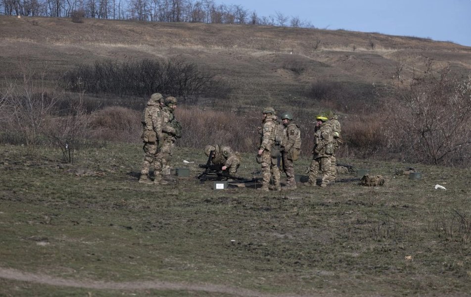 Підготовка бійців ЗСУ на полігоні