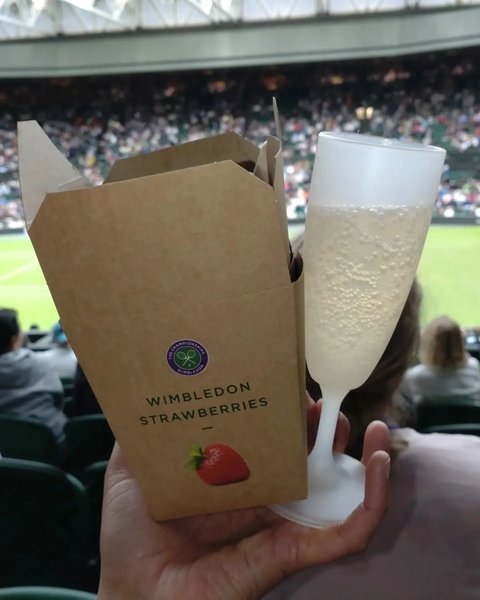 уимблдон, клубника со сливками, теннисный турнир