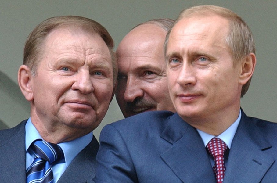 Леонід Кучма, Володимир Путін, Олександр Лукашенко