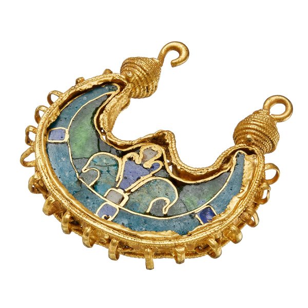 сережки, золото, птахи, вікінги у Візантії, здобич вікінгів, вікінги Середземне море