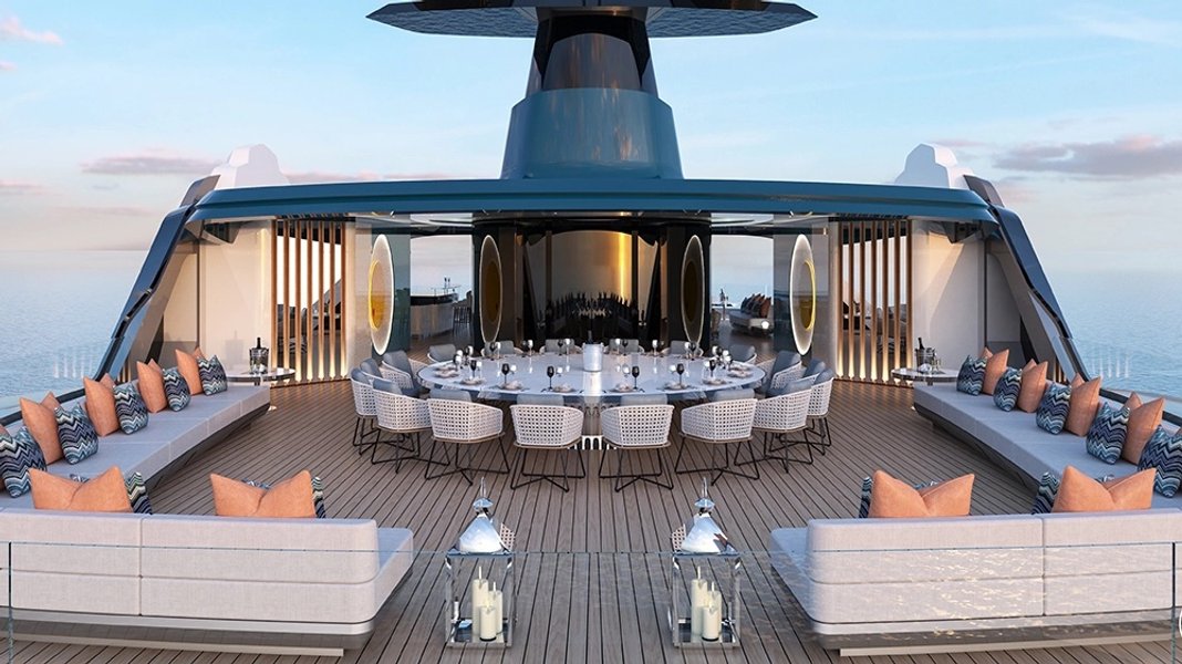 Gabriele Teruzzi, яхта, суперяхта, концепт яхты, бриллиант картье, бриллиант
