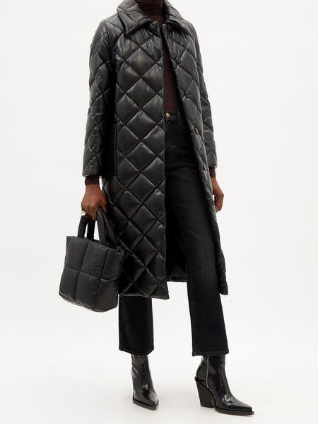 длинный пуховик, модный пуховик, тренды пуховиков 2023