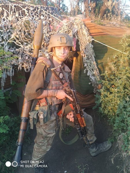 морпех Владислав Журавлев, первая линия ООС, боец ВСУ