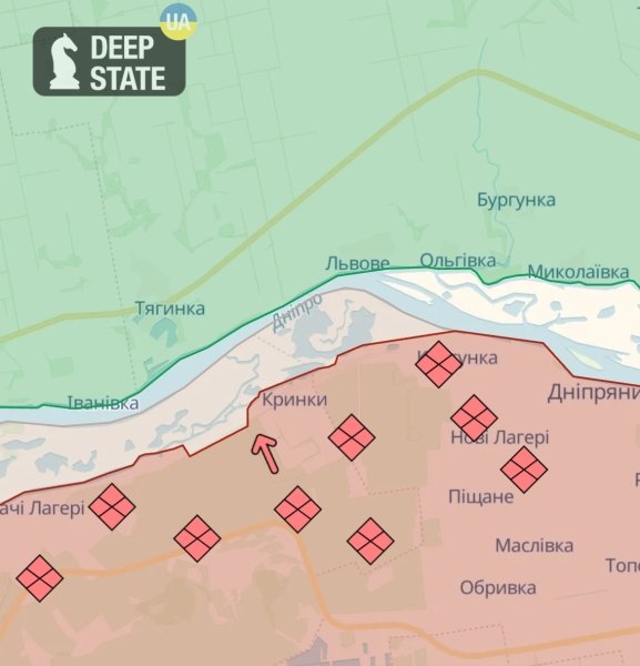 Кринки Таврійський відтинок