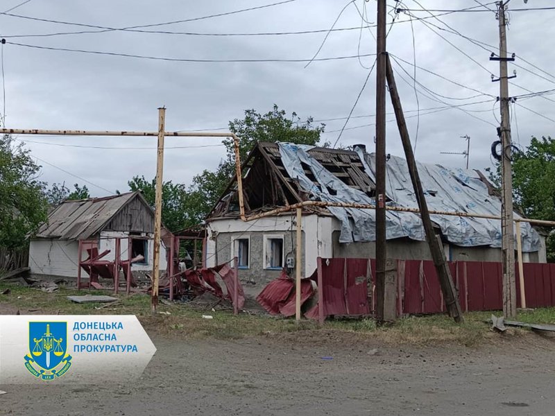 Обстрел Селидово