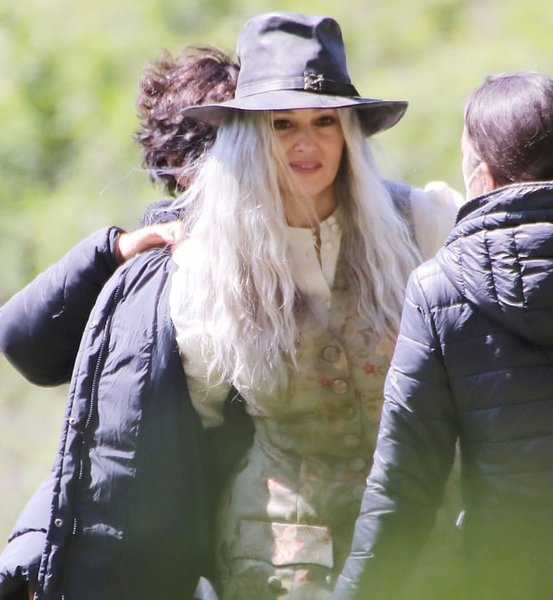 Моника Белуччи, ведьма, съемки