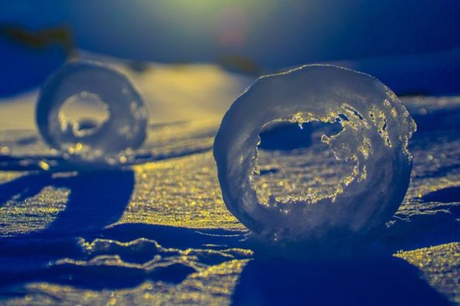 Ученые станции "Академик Вернадский" показали довольно редкое явление