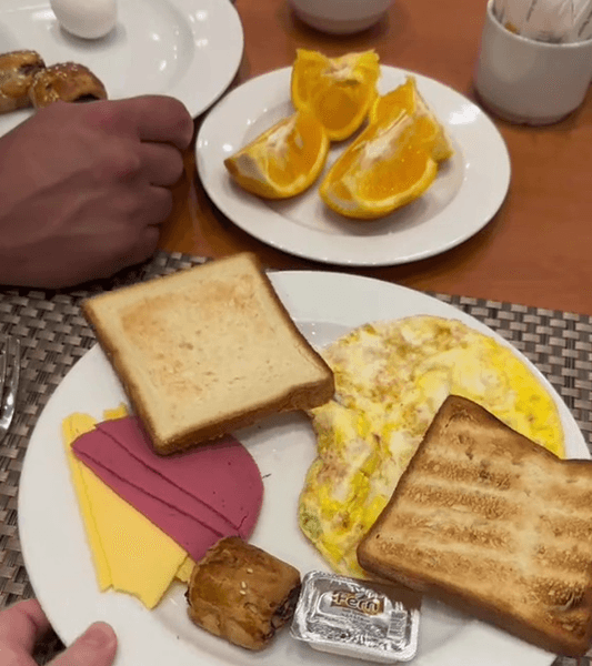 Еда в египетском отеле