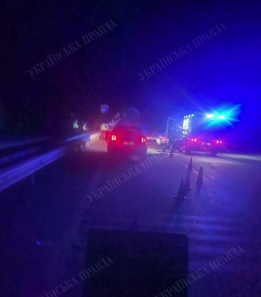 місце ДТП з Копитіним ДТП в Україні, Копитін, автомобіль, ДТП, поліція, 28 серпня