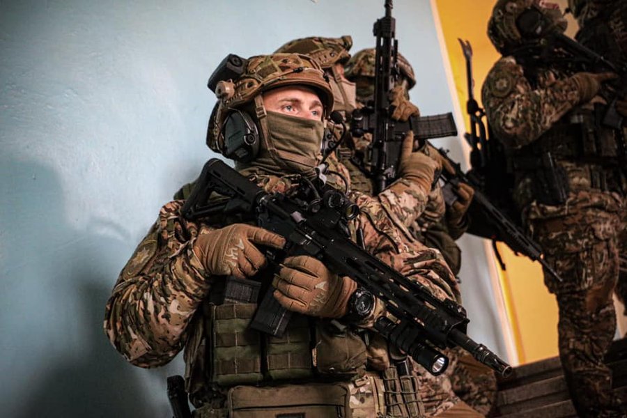 Одесса, гимназия, учения, бойцы,