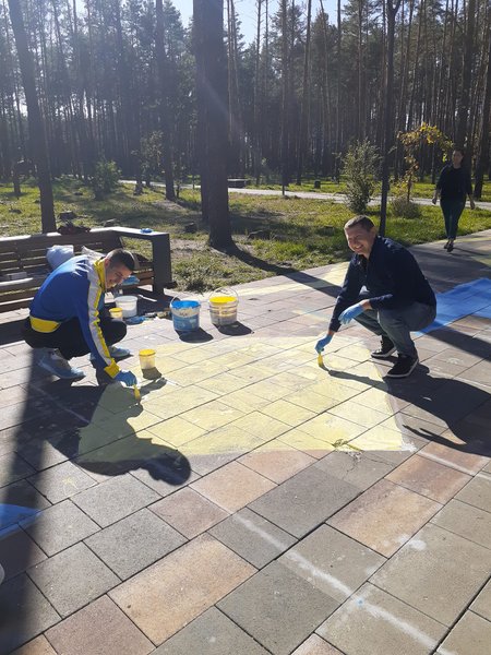 мурал мрия, мрия гостомель, мурал гостомель, мурал гостомель мрия