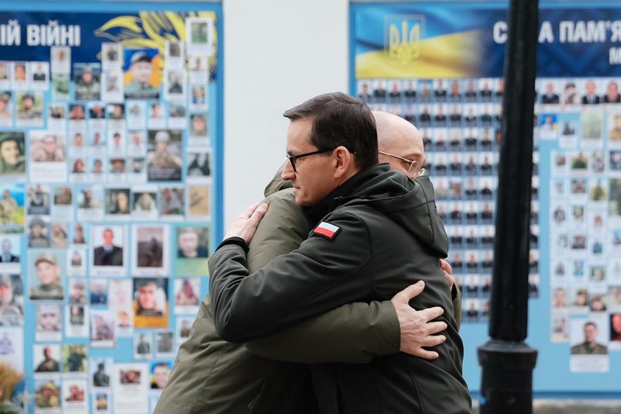 Матеуш Моравецкий, Денис Шмыгаль, киев