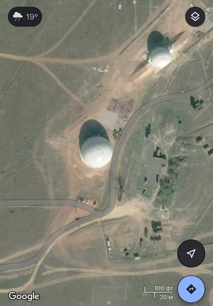 рлс на тархенкутском полуострове, рлс в крыму, радиолокационная станция в крыму, повреждения рлс в крыму