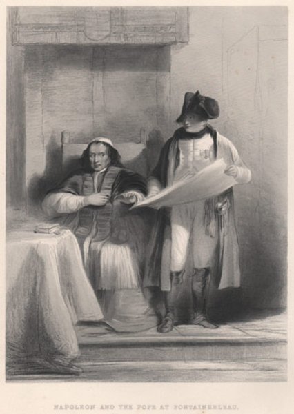 папа римський і наполеон