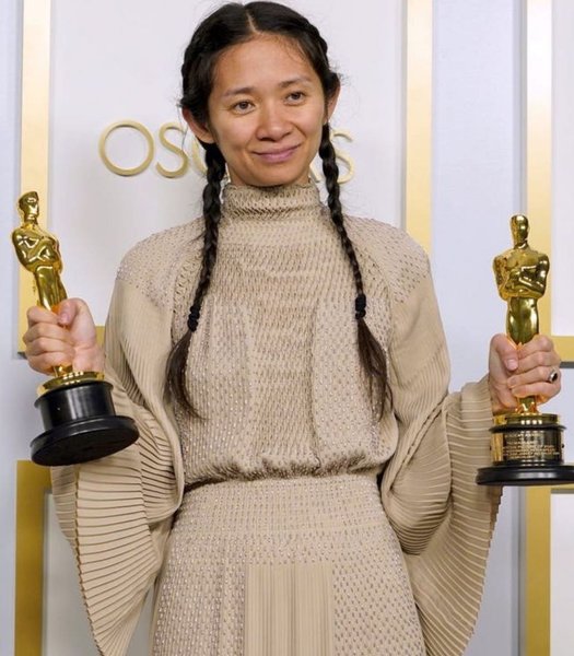 Хлоя Чжао, наряд, Оскар