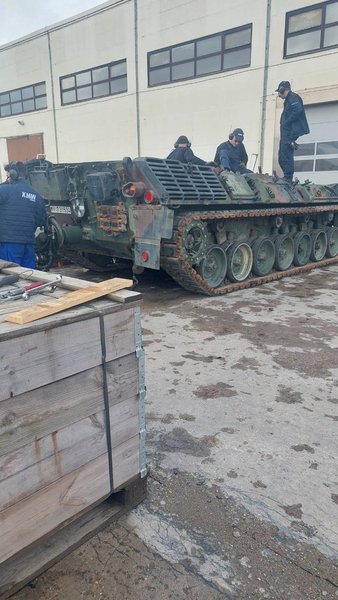 ремполк Фенікс, підготовка всу в Німеччині, навчання всу на заході, ремонт бронетехніки, Krauss-Maffei Wegmann