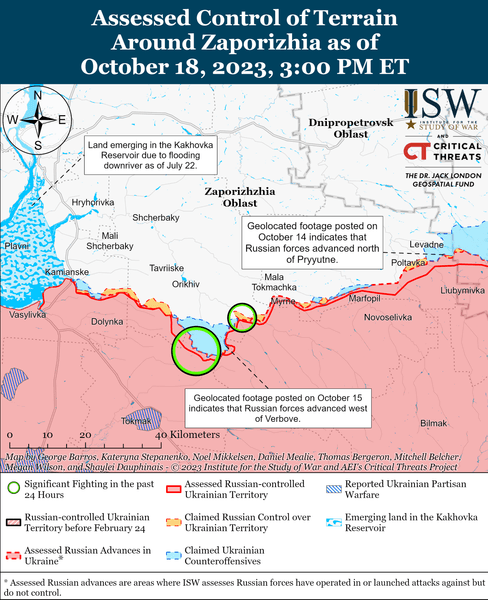 мала токмачка, роботине карта боїв, карта боїв, isw, ситуація на фронті