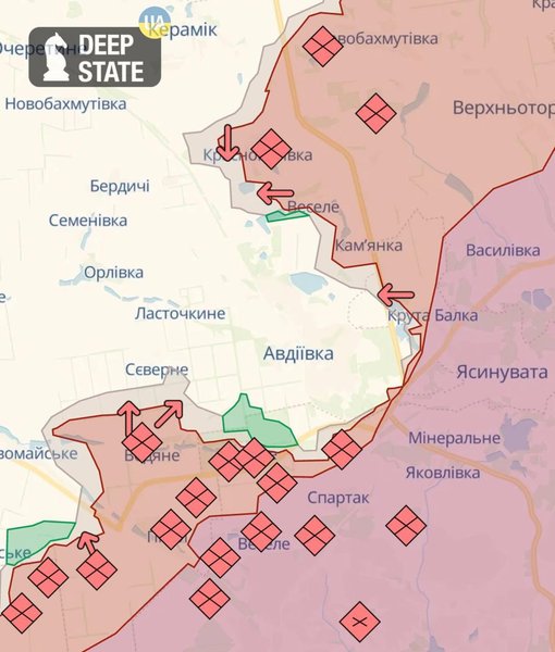 Андреевка, Донецкая область, ВСУ