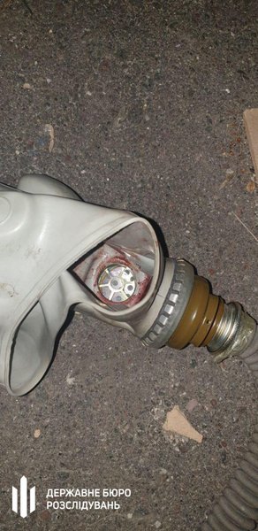 полиция, противогаз, кагарлык