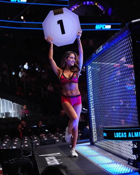 Бріттні Палмер, ринг-герл UFC